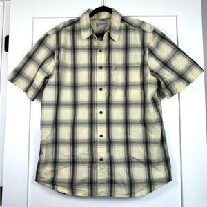 Carhartt Relaxed Fit Short Sleeve Button Down Shirt Size Large